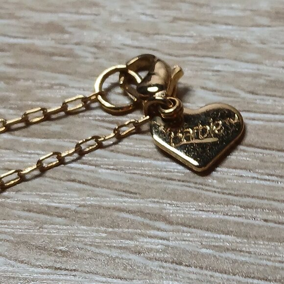 Mattel Barbie Pink with Gold Tone Necklace/Choker Vintage Jewelry #94 - Picture 6 of 7